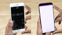 مقایسه سرعت iPhone 8 Plus Samsung Galaxy S8 Plus