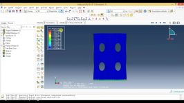 Analysis of a Plate with Multiple hole