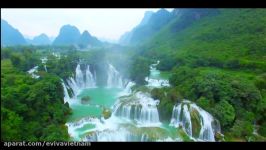 تور ویتنام  Ban Gioc آبشار آبشار فوق العاده شگفت انگی