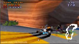 How to beat N. Oxide in Dingo Canyon Time Trial. CTR Crash Team Racing™