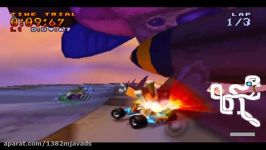 How to beat N. Oxide in Hot Air Skyway Time Trial. CTR Crash Team Racing™