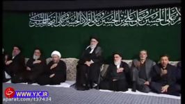 اولین شب عزاداری امام حسین ع در محضر رهبر معظم انقلاب