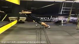 حرکت پرس سینه TRX CHEST PRESS