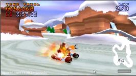 How to beat N. Oxide in Blizzard Bluff Time Trial. CTR Crash Team Racing™