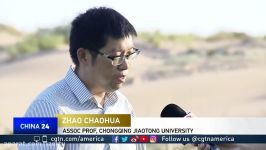 New technology in China turns desert into land rich with crops