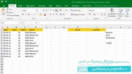 توابع پرکاربرد در اکسل  قسمت بیست دوم