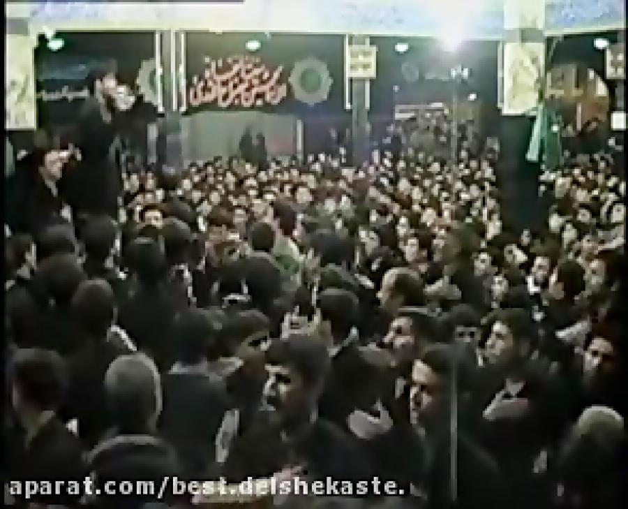 نوحه خوانی ترکی در زنجان توسط بهمن داداشی در حسینیه اعظم زنجان