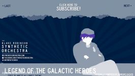 Legend of the Galactic Heroes  Free Planets Alliance Anthem Orchestral Cover