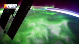 تصاویری دیدنی شفق قطبی فراز ایستگاه بین المللی فضایی