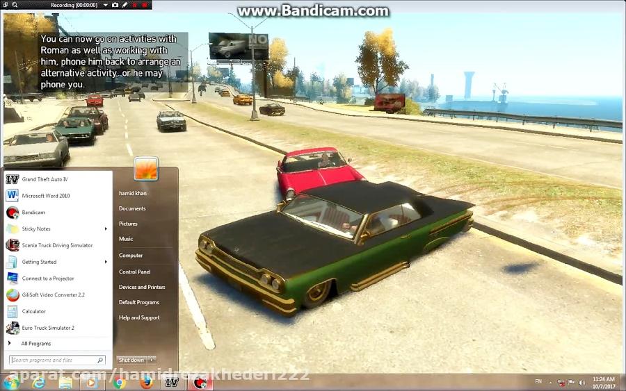 اموزش بالا بردن گرافیک در gta ivبدون مود.توسط خودم.