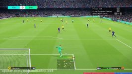 گیم پلی pes18 برای ps4 نبینی دست رفته