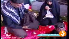 وداع شهید حججی در داخل قبر آخرین لحظه همراهی