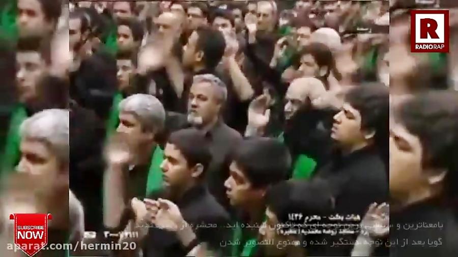 نوحه جنجالی سیاسی پخش زنده قطع مداح دستگیر شد