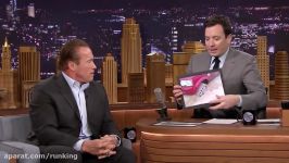 Arnold Schwarzenegger Crushes Things with Tanks