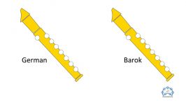 فلوت ریکوردر ژرمن باروک