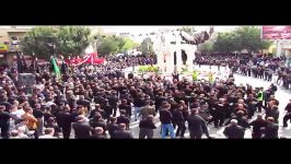 عزاداری هیئات مذهبی در میدان نماز شهر شبستر