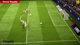 ضربات پنالتی FIFA 18 PES 18