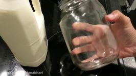 آموزش درست کردن کفیر در خانه  How To Make Homemade Kefir