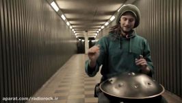 Solo Hang Drum in a Tunnel  Daniel Waples  Hang in Balance  London  England HD