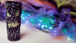 DIY Scary Halloween Lantern  Home Decor