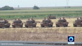 ورود صدها تانک زره پوش ارتش ترکیه به مرز عراق