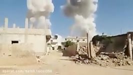 حمله بمب افکنهای روسی به جبهه النصره در خان شیخون