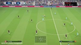 گیم پلی فینال UEFA Champions League در بازی PES 2018