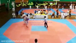 منتخبی مسابقات همایونی در مسابقات تکواندو مالزی