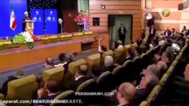 تیکه انداختن روحانی به احمدی نژاد درباره پاره کردن قطع نامه های سازمان ملل