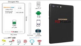 فیلم 360 درجه مشخصات دوجی میکس  Doogee Mix