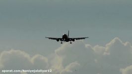 Airbus A300 600 Cargo Crosswind Landing 4K