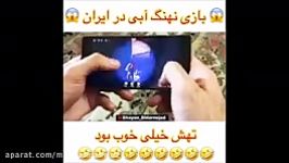 بازی نهنگ آبی اما ورژن ایرانی ههههالاغ قهوه ای