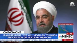 Iranian President Hassan Rouhani Warns Of High Cost Of Pulling Out Of Nuclear Deal  MSNBC
