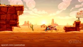 گیم پلی بازی Steamworld Dig 2