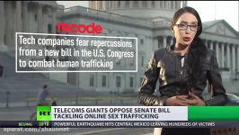 Free speech threatened in US sex trafficking bill  Telecoms giants