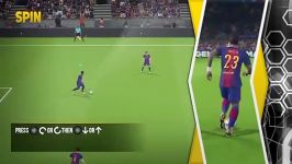 آموزش چرخش توپ در Pes2018