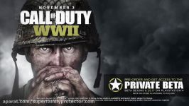 Call of Duty® WWII تریلر بازی کال آف دیوتی سال 2017