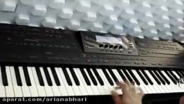 Santur Organ Roland G 800 تکنیک ابتکاری سنتور نوازی ارگ