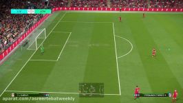 15 دقیقه گیم پلی PES 2018 4K 60fps