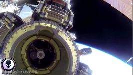 ASTRONAUT BUSTED Trying To Hide UFOs Near ISS 11417