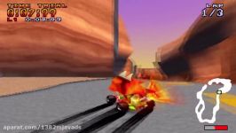 Crash Team Racing Time Trial HD Dingo Canyon