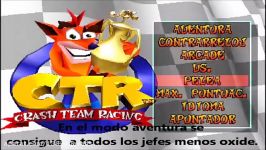 Crash team racing ps1 101 + time trial + save game + gameplay