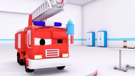 Baby Katy had an accident  Amber the Ambulance in Car City l Cartoons for Chi