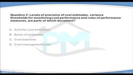 بیش 100 نمونه سوال پاسخ تشریحی آزمون PMP