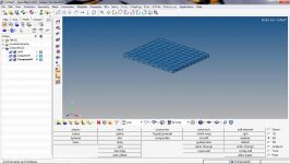 How to do Abaqus surface contactsimple non linear analysis using hypermesh