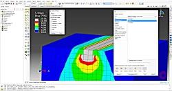 ABAQUS tutorial EP034 Contact between automatically smooth  no smooth function