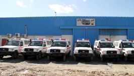 TOYOTA LAND CRUISER 4WD HZJ78 TROOP CARRIER AMBULANCE