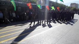 رژه بسیجیان بندرگز در رزمایش 31 شهریور غرب استان گلستان