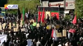 برگزاری راهپیمایی ضدآمریکایی نمازگزاران جمعه تهران