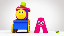 The letter A song  ABC SONG  learn English  learning street with Bob the train